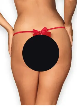 Obsessive Giftella - Piros tanga masnival - Image 2