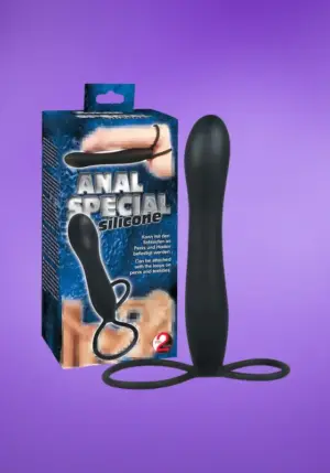 You2Toys - Anál speciál péniszgyűrű - fekete