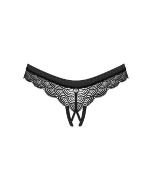 Obsessive Chemeris - Nyitott tanga (fekete) - Image 3