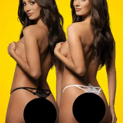 Obsessive Luiza - Egyedi, hímzett tanga