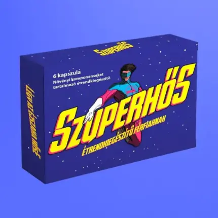 Szuperhős - Potencianövelő kapszula  (6db)