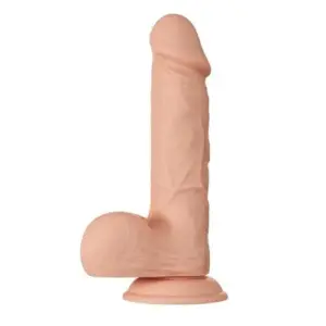 Baile Beautiful - Natúr dildó herékkel (21.8cm) - Image 2